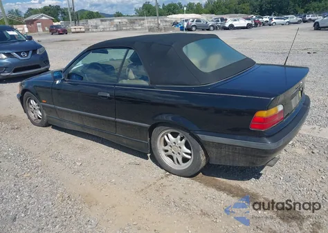 1998 BMW 328Ic из США, поврежденный, VIN WBABK7334WET66974